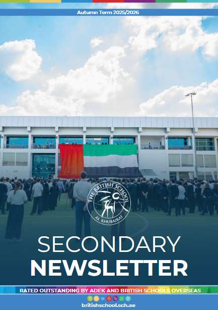 BSAK Secondary Newsletter Cover